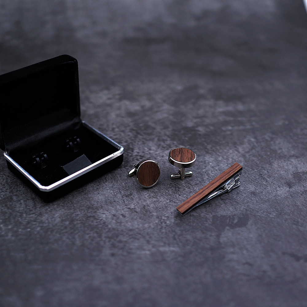 High Quality Cuff links neckti - Tie Bar Set Gift avis et prix