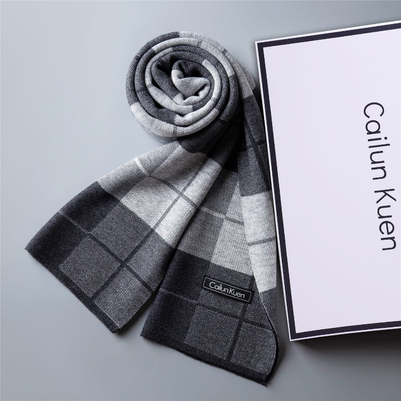 New Men's Versatile Wool Blend - Muffler Men Wool avis et prix