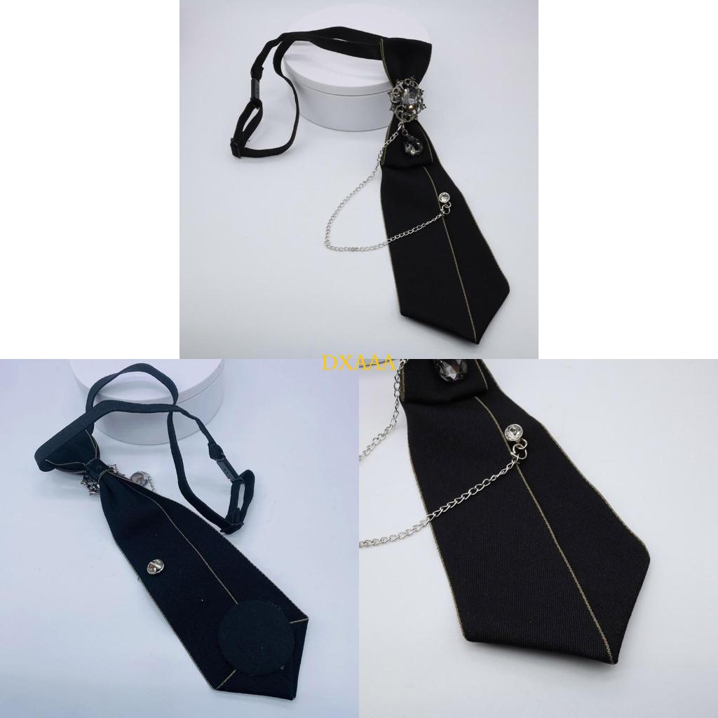DXAA Women Gothic Tie Uniform  - Bow Tie Pre Tied avis et prix