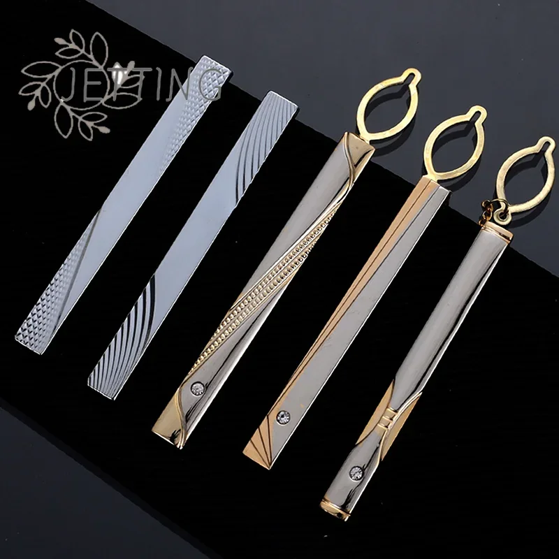 Hot Metal Simple Necktie Buckl - Tie Clip Silver avis et prix