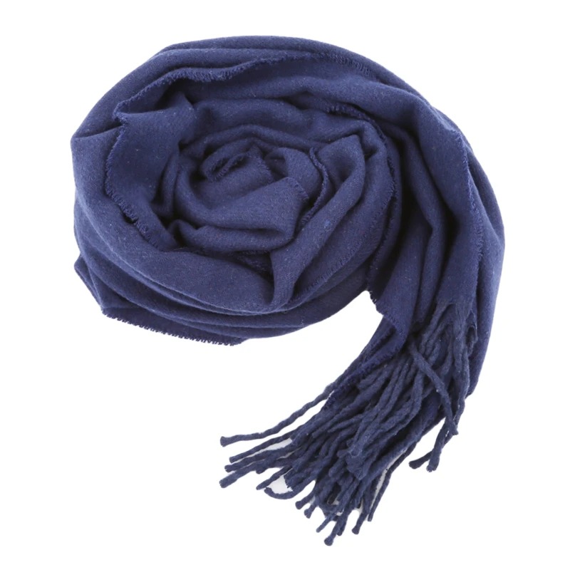2025 Wool Scarves Winter Soft  - Muffler Men Wool avis et prix
