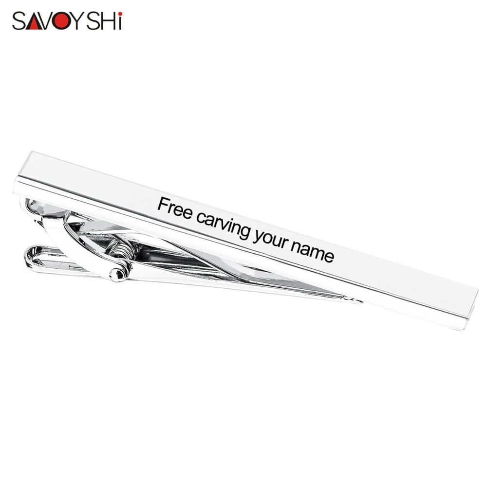 SAVOYSHI Free Engraving Name C - Tie Bar Set Gift avis et prix