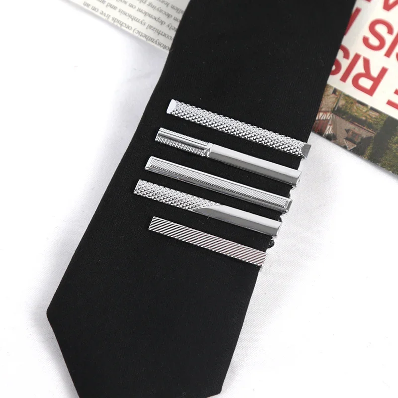 Classics Metal Silver Color Ti - Tie Clip Silver avis et prix