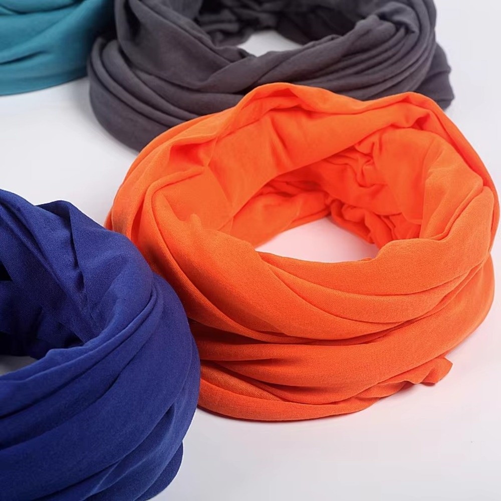 Fashion Solid Color Infinity S - Infinity Scarf Knit avis et prix