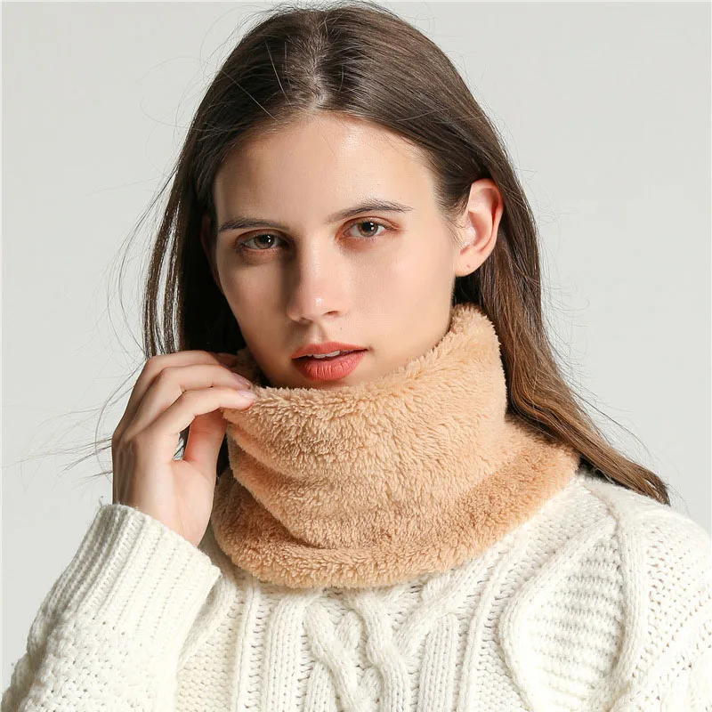 New Cashmere Warm Neckerchief  - Muffler Men Wool avis et prix