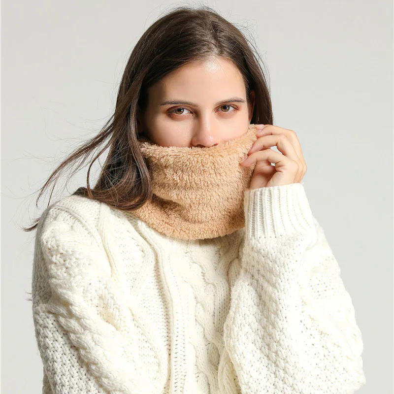 New Cashmere Warm Neckerchief  - Muffler Men Wool avis et prix