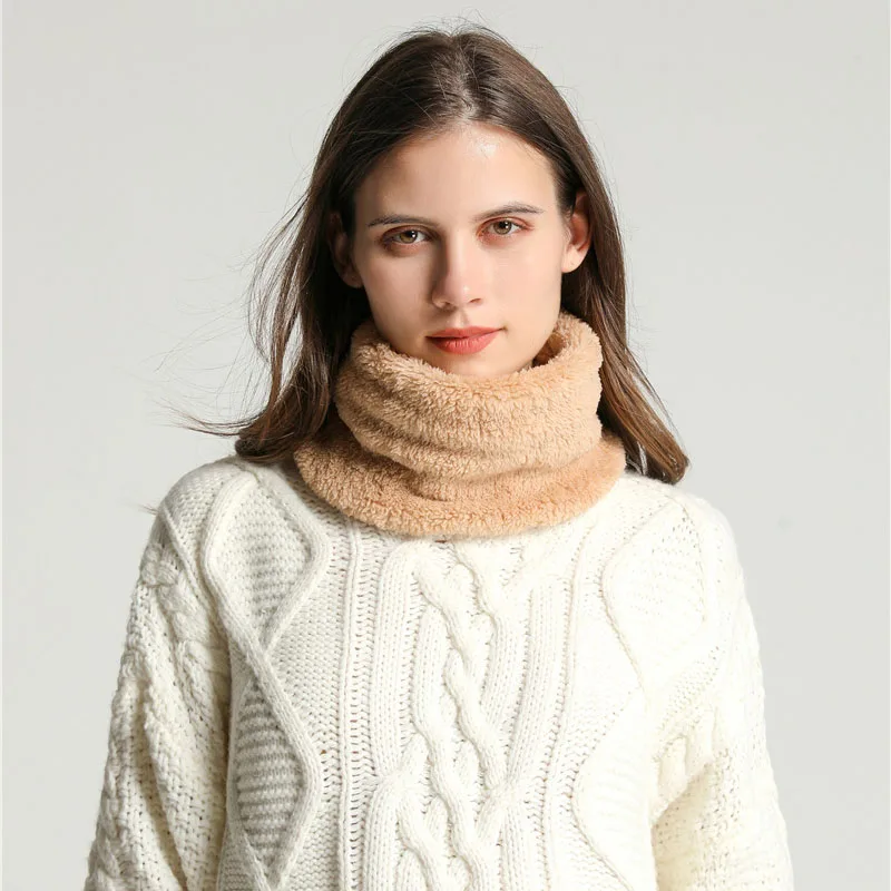 New Cashmere Warm Neckerchief  - Muffler Men Wool avis et prix
