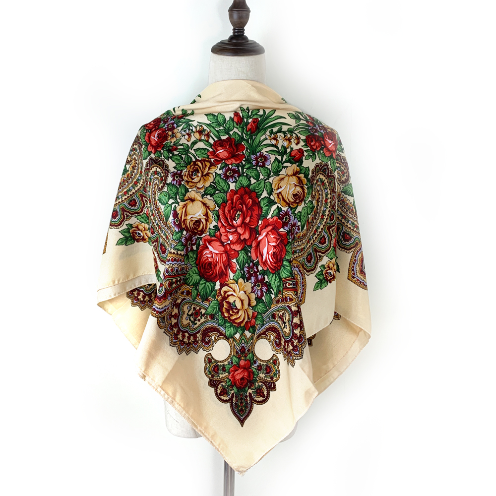 100*100cm Russian National Squ - Bandana Cotton avis et prix