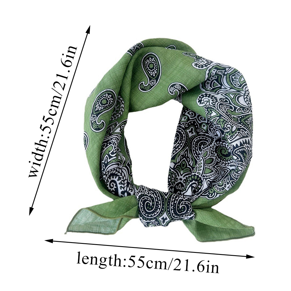 Luxury Floral Print Cotton Lin - Bandana Cotton avis et prix