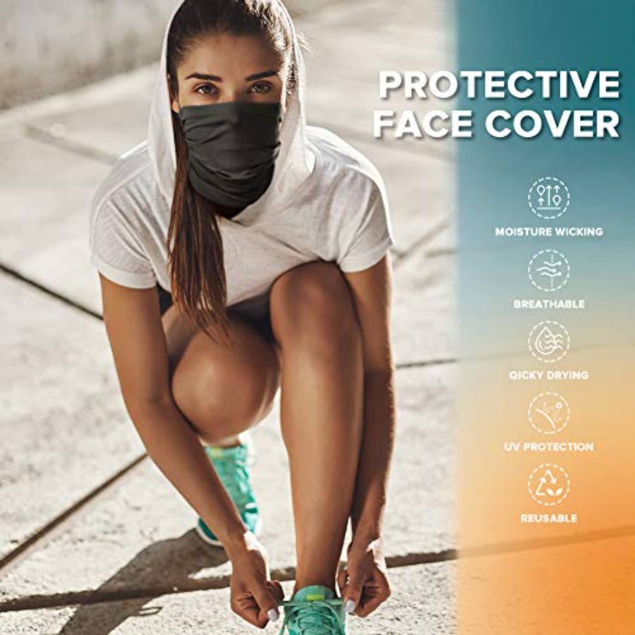 VULKIT 2 Pack Neck Gaiter Face - Face Scarf Mask avis et prix