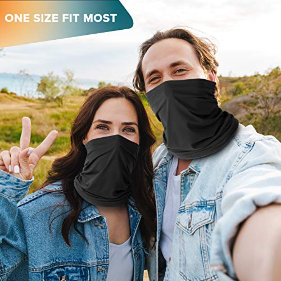 VULKIT 2 Pack Neck Gaiter Face - Face Scarf Mask avis et prix