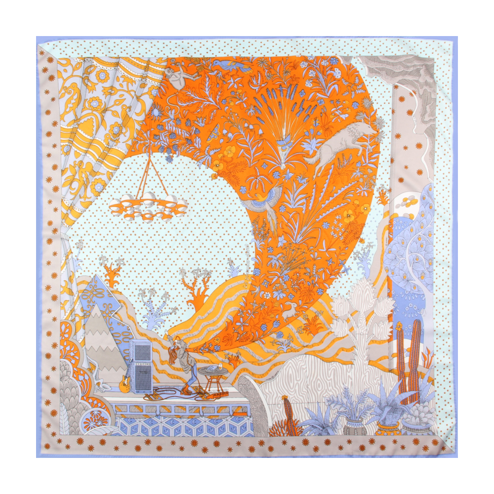 Manual Hand Rolled Twill Silk  - Scarf Silk Square avis et prix