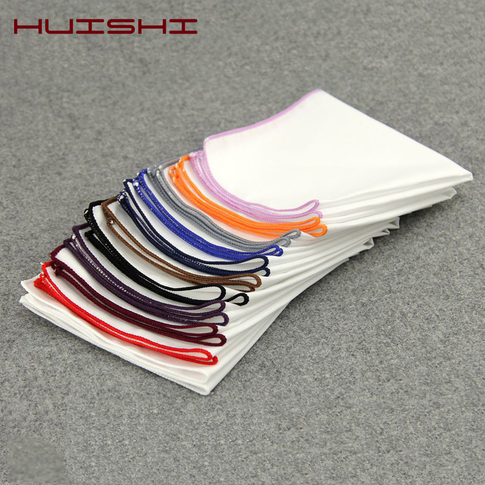 New Hanky Men's White Pocket S - Handkerchief Cotton Men avis et prix