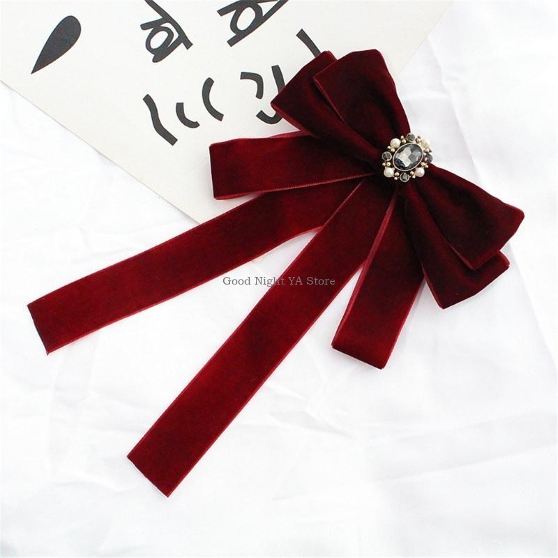 Luxurious Velvets Bows Tie for - Bow Tie Pre Tied avis et prix