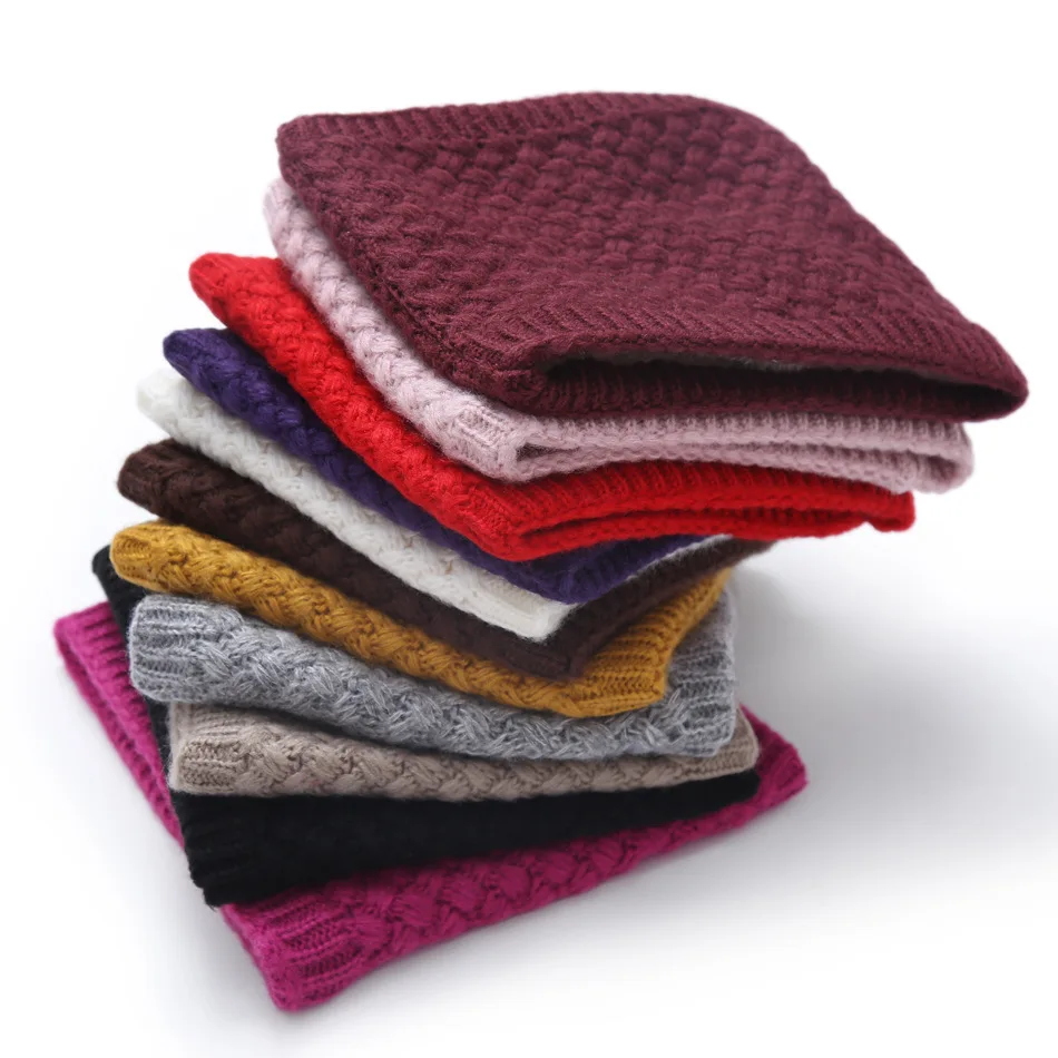 Kids Girls/Boys Winter Knitted - Infinity Scarf Knit avis et prix