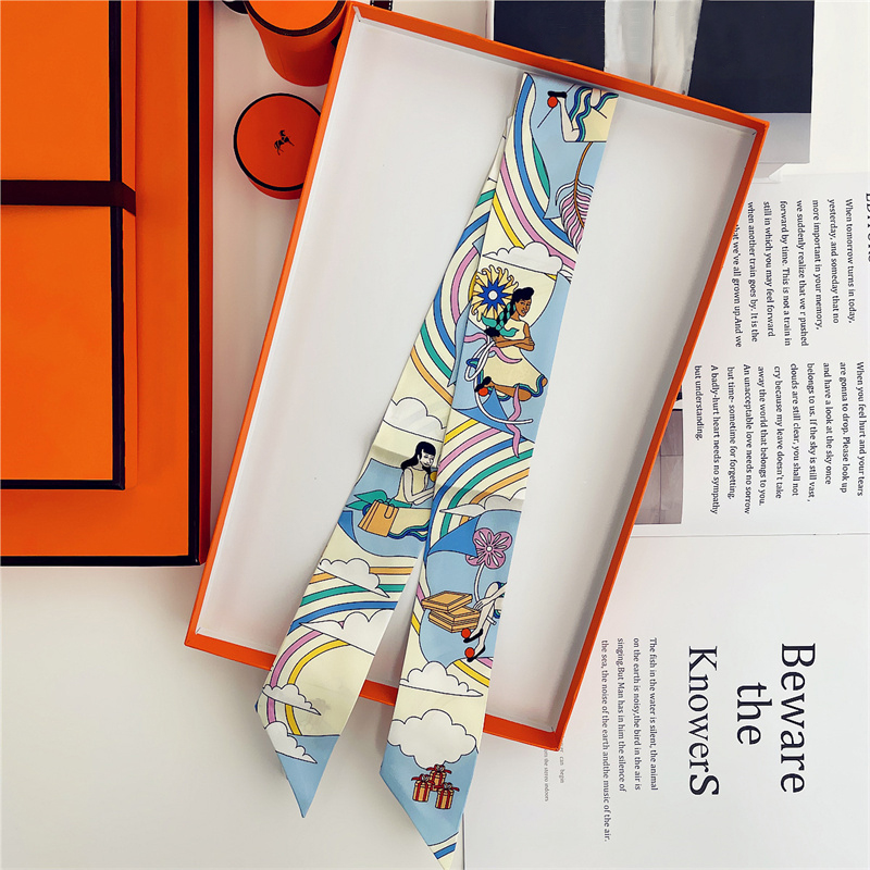 Women 100% Mulberry Silk Scarf - Silk Neck Scarf avis et prix