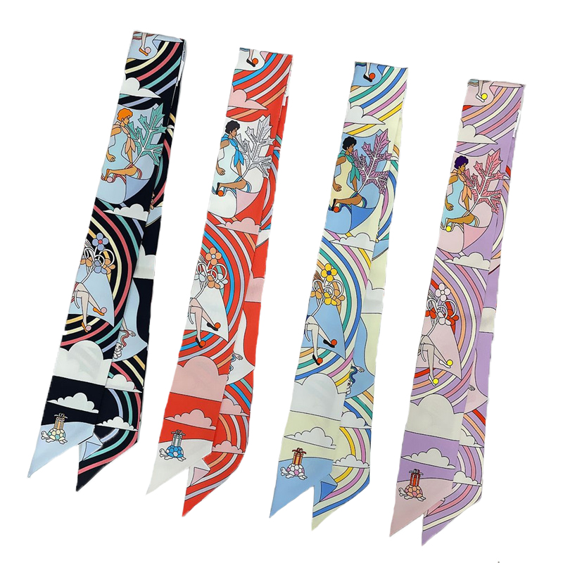 Women 100% Mulberry Silk Scarf - Silk Neck Scarf avis et prix