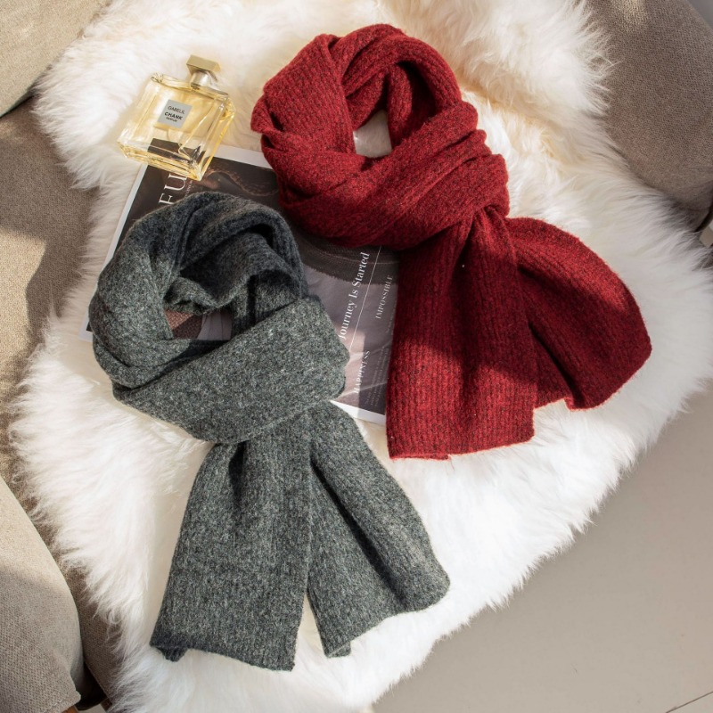 Korean Style Classic Woolen Sc - Muffler Men Wool avis et prix