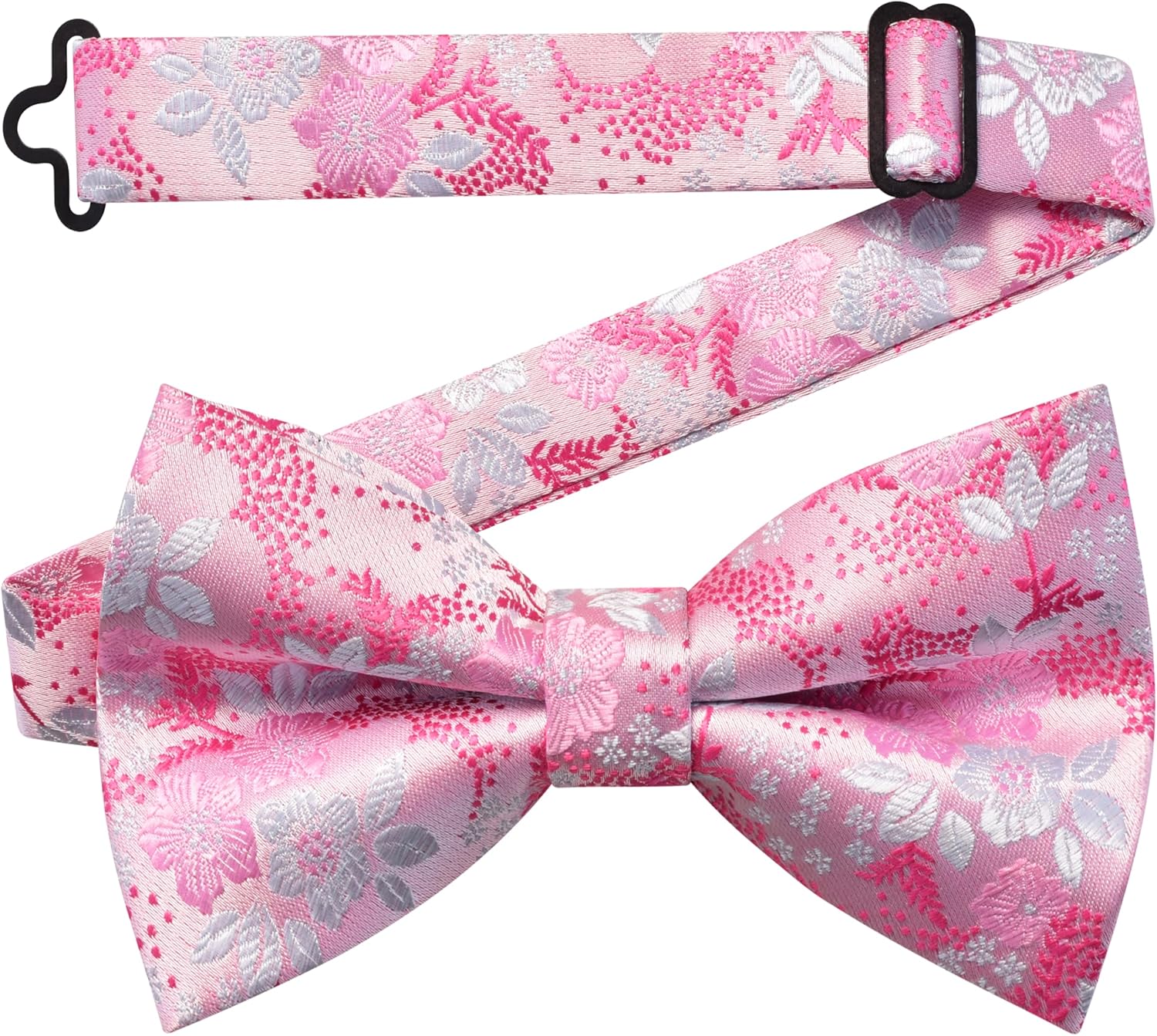 Floral Bow Tie & Handkerchief  - Pocket Square Set avis et prix