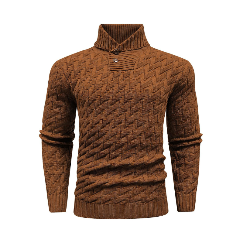 Men's Sweater Spring Shawl Col - Muffler Men Wool avis et prix