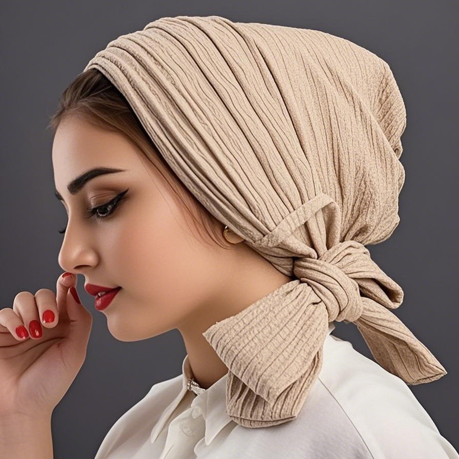 Luxury Spring knot Turban Hat  - Head Wrap Turban avis et prix