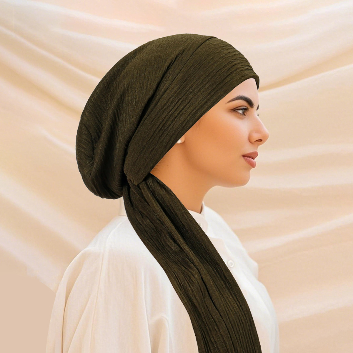 Luxury Spring knot Turban Hat  - Head Wrap Turban avis et prix