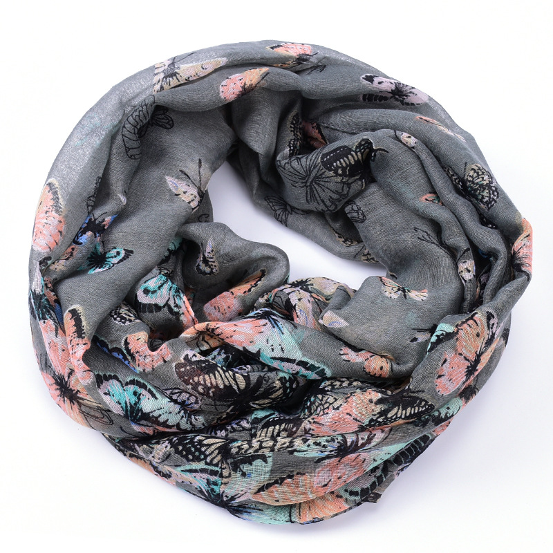 2022 New Fashion Butterfly Pri - Infinity Scarf Knit avis et prix