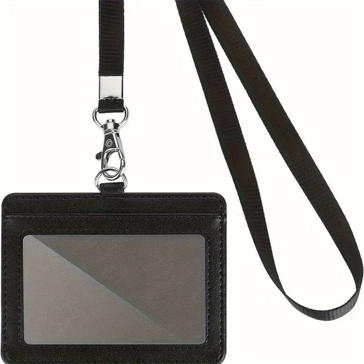 1 pc Horizontal ID badge holde - Lanyard Badge Holder avis et prix