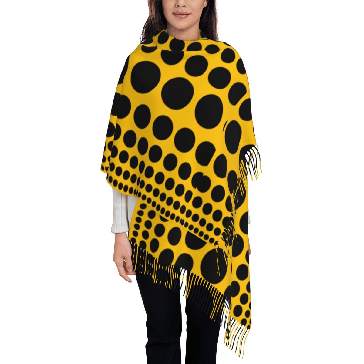 Infinity Polka Dots Scarf for  - Infinity Scarf Knit avis et prix