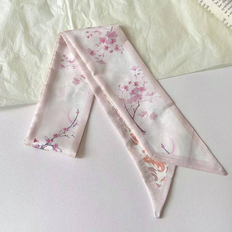 Fashion Women Silk Satin Skinn - Silk Neck Scarf avis et prix