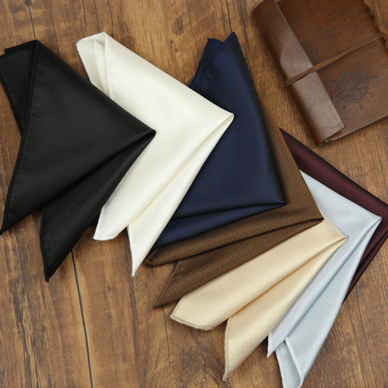 24cm Classic Solid Color White - Pocket Square Set avis et prix