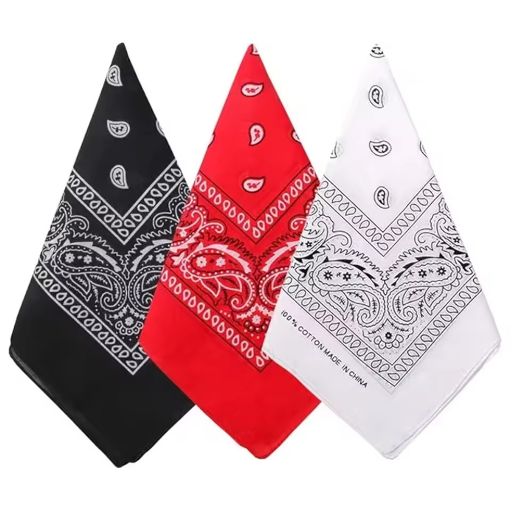 Hip Hop Cowboy Paisley Scarf L - Head Wrap Turban avis et prix