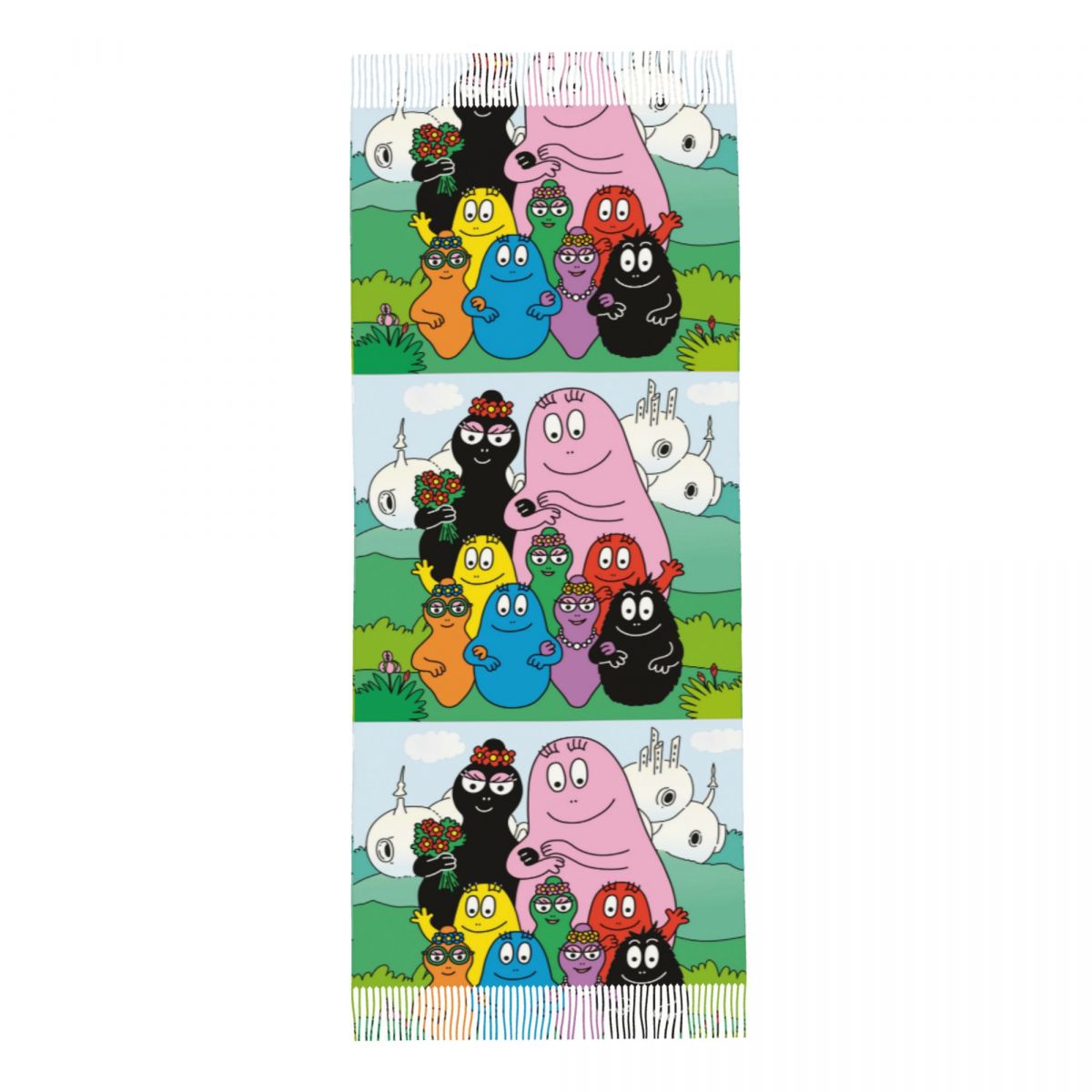 Les Barbapapa Family Shawls Wr - Pashmina Wrap Large avis et prix
