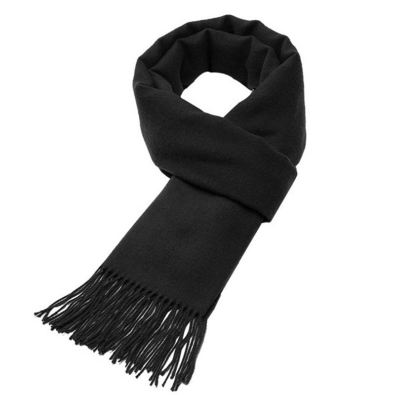 Autumn And Winter Solid Color  - Muffler Men Wool avis et prix