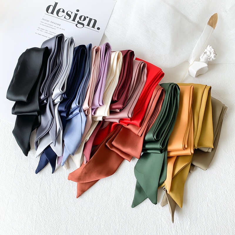 Women Narrow Solid Colors Long - Skinny Tie Men avis et prix