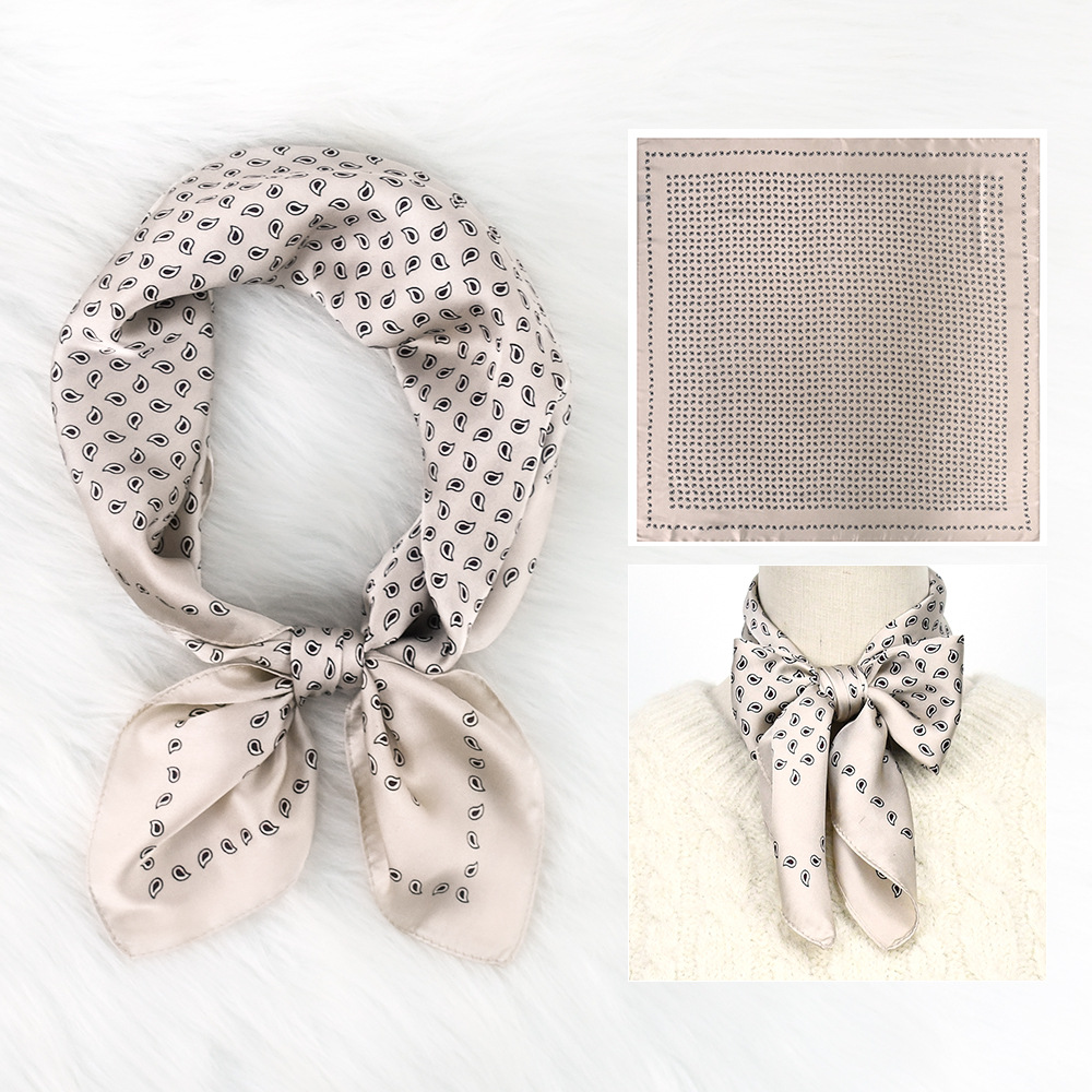 1pc 70cm Women's Vintage Paisl - Ascot Neck Scarf avis et prix