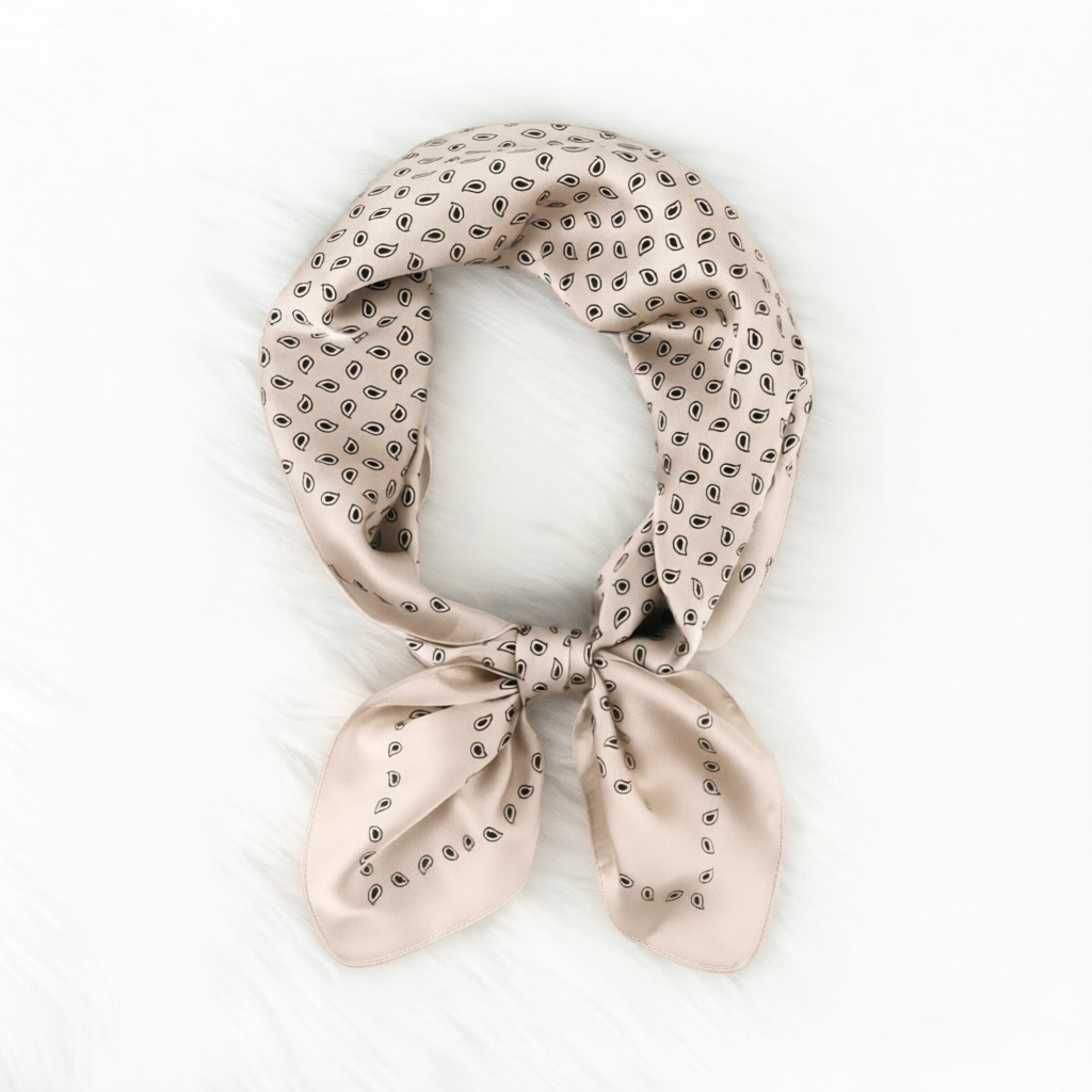 1pc 70cm Women's Vintage Paisl - Ascot Neck Scarf avis et prix
