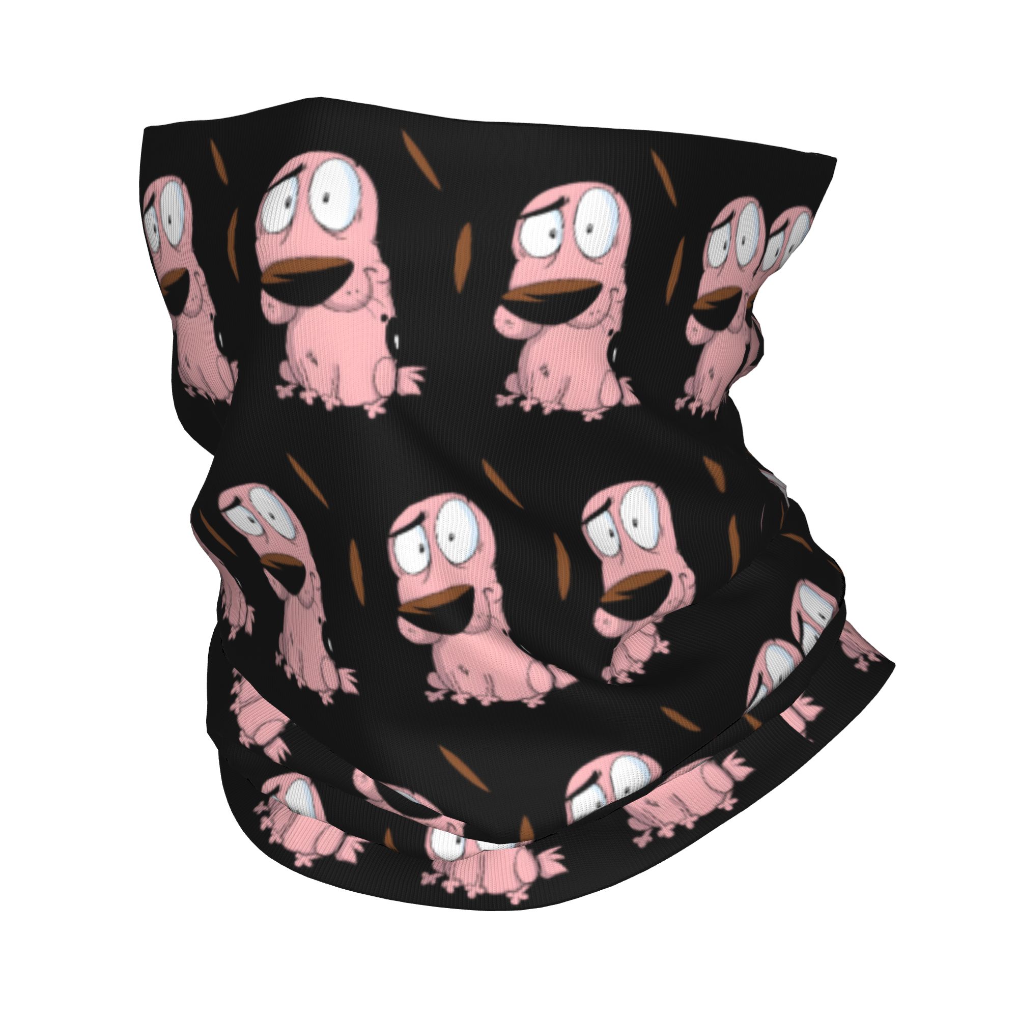 Custom Cartoon Courage Dog Win - Neck Warmer Tube avis et prix