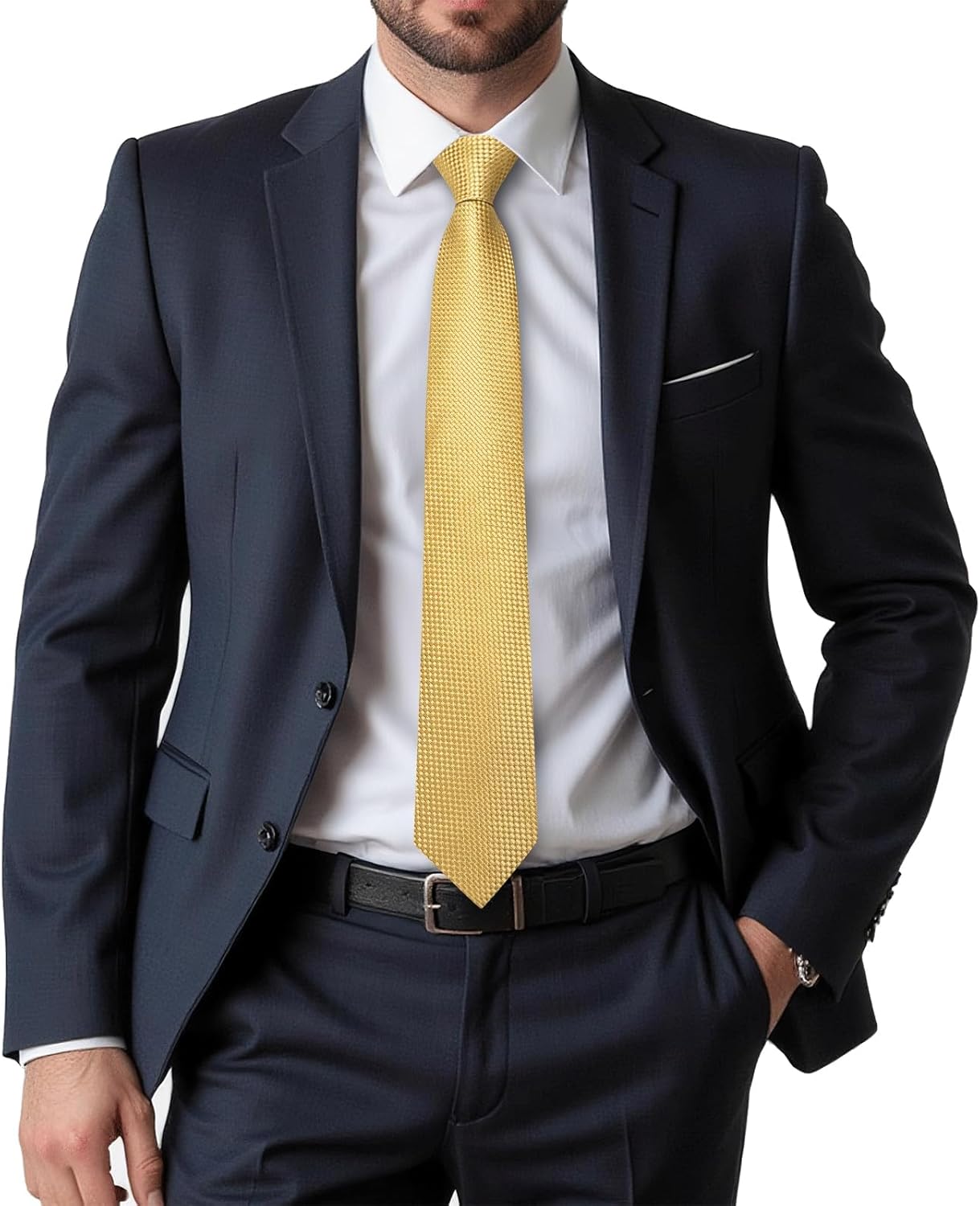 Floral Silk Tie Set with Pocke - Pocket Square Set avis et prix