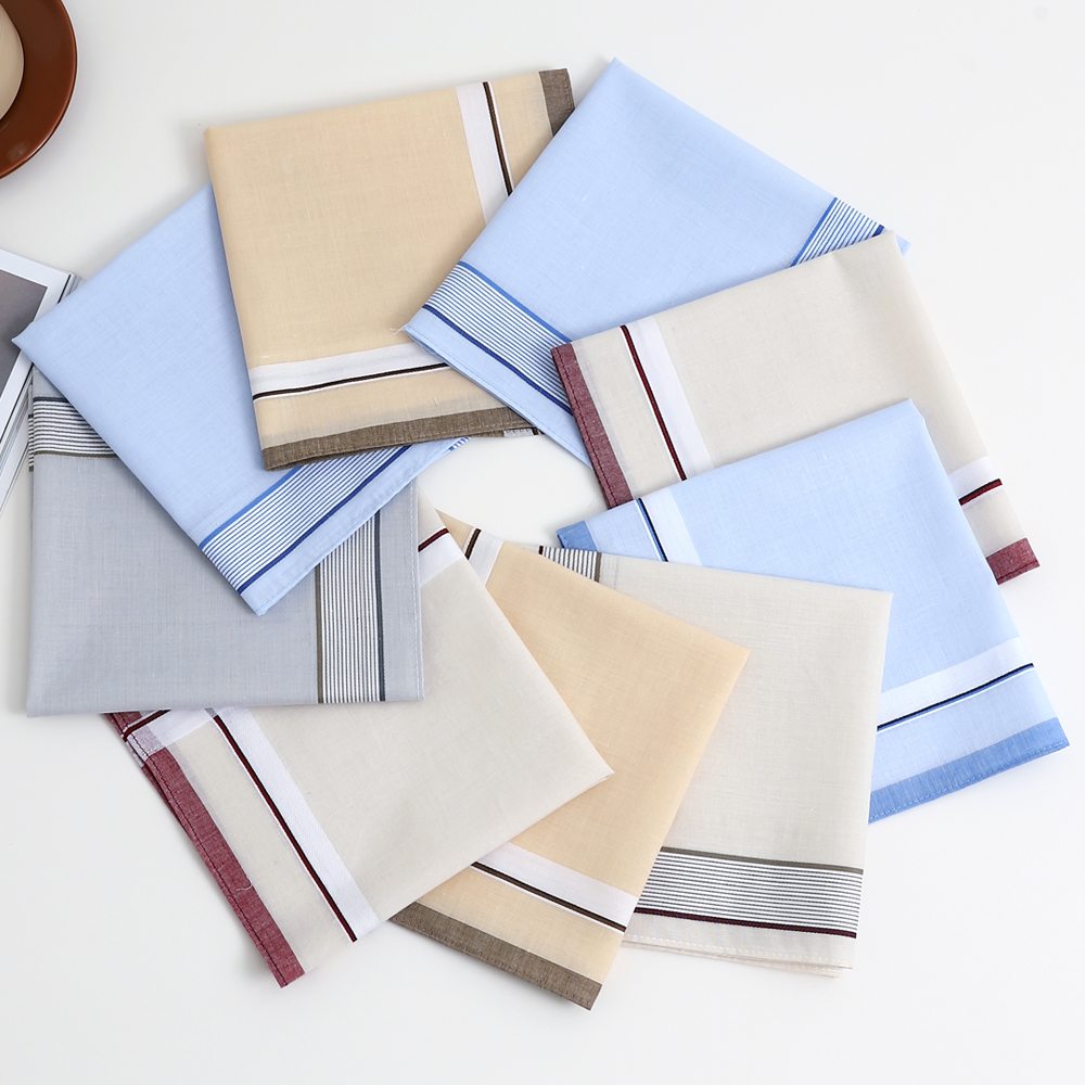12 Packs of Men's Gentleman's  - Handkerchief Cotton Men avis et prix