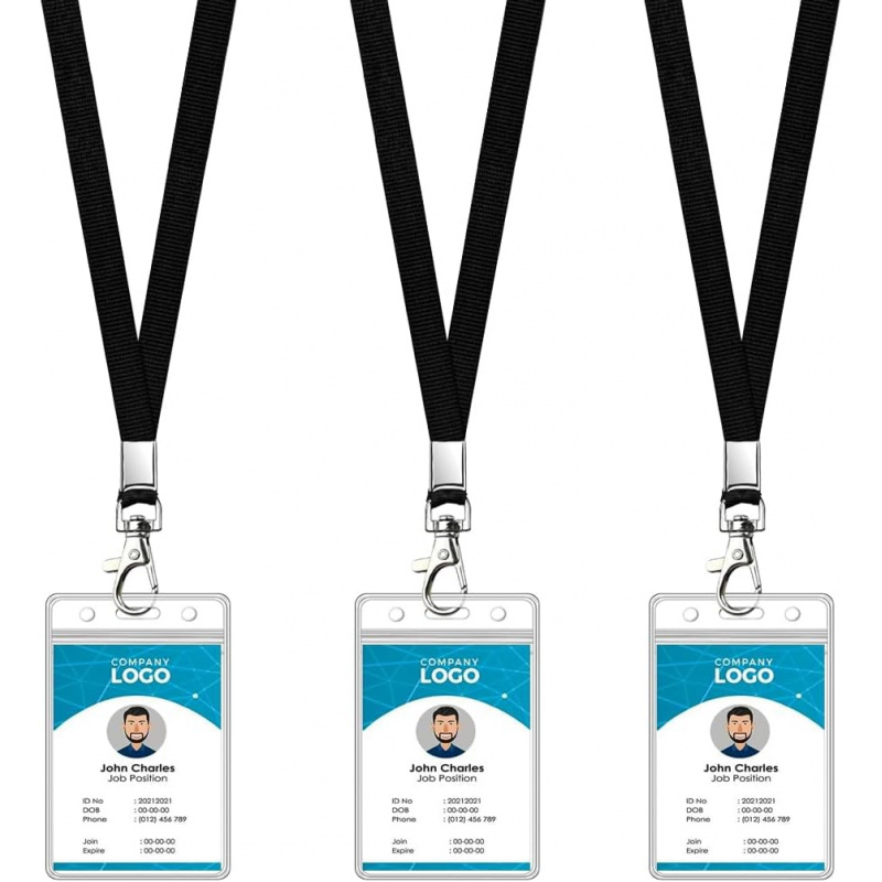 3 Pack Cruise Lanyard with ID  - Lanyard Badge Holder avis et prix