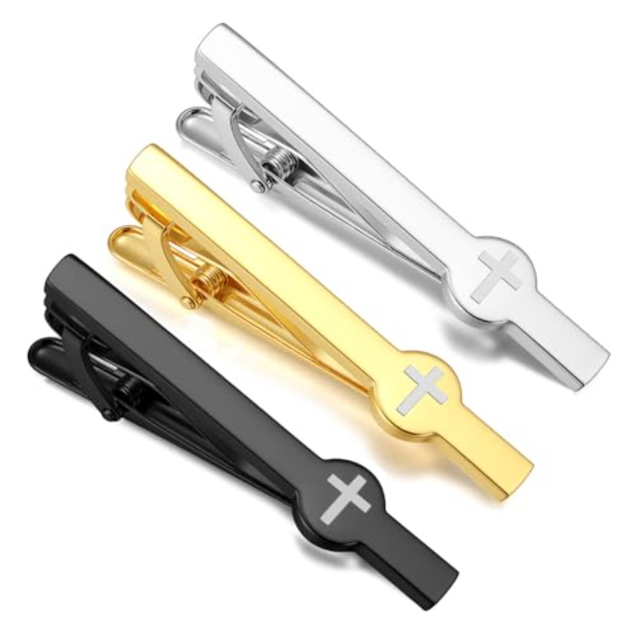 Tie Clips for Men 3Pcs Tie Bar - Tie Bar Set Gift avis et prix