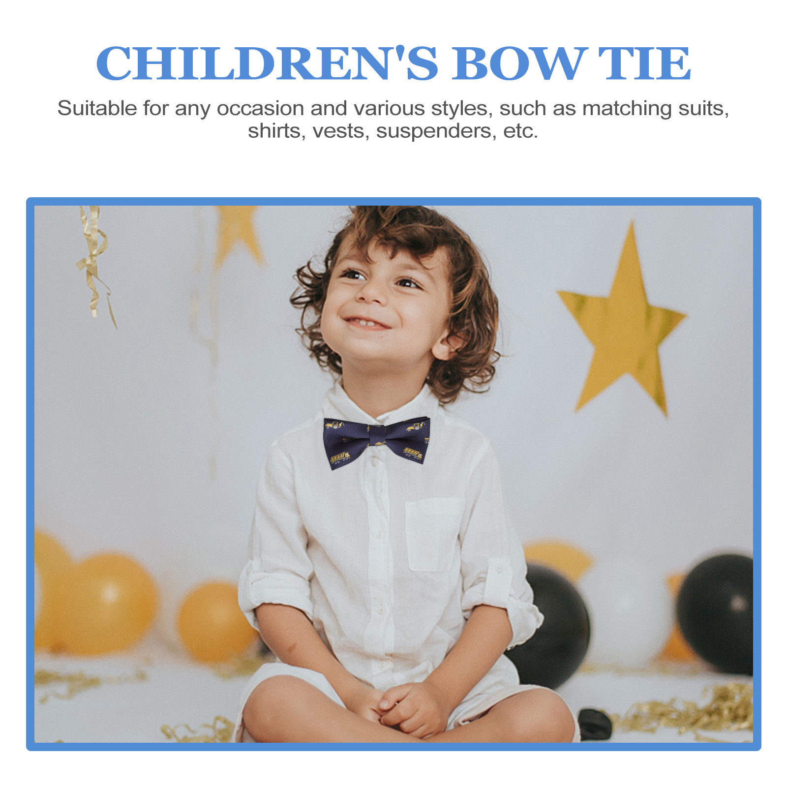 2Pcs Cartoon Bow Tie Kids Adju - Bow Tie Pre Tied avis et prix