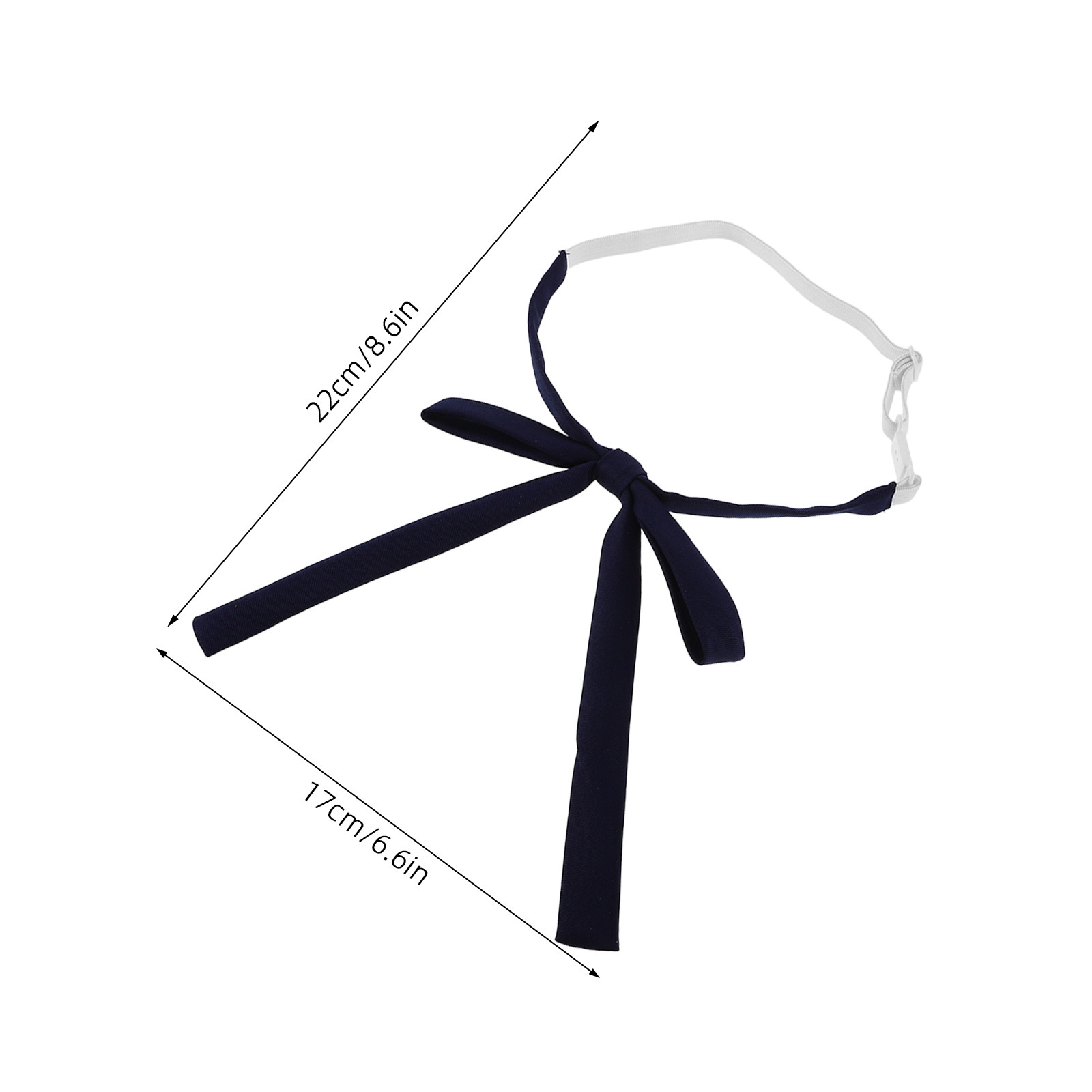 2Pcs Japanese Style Narrow Bow - Bow Tie Pre Tied avis et prix