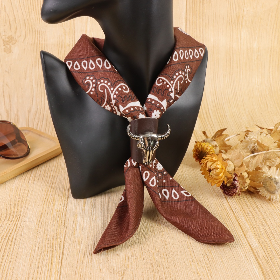 Artistic Cotton Square Scarf A - Bandana Cotton avis et prix