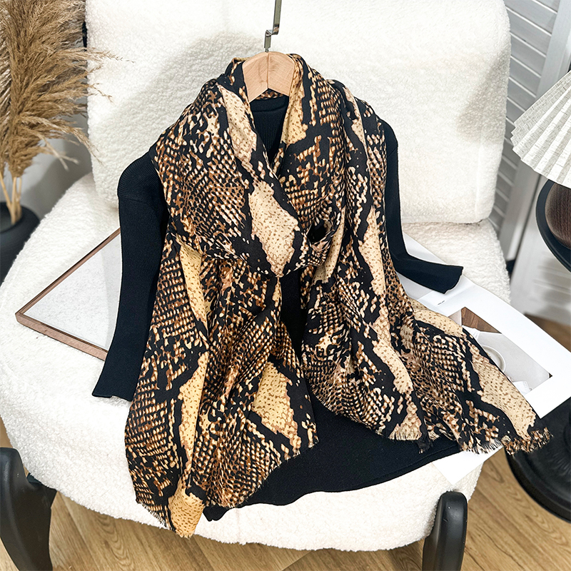 Luxury Brand Scarf Leopard pri - Pashmina Wrap Large avis et prix