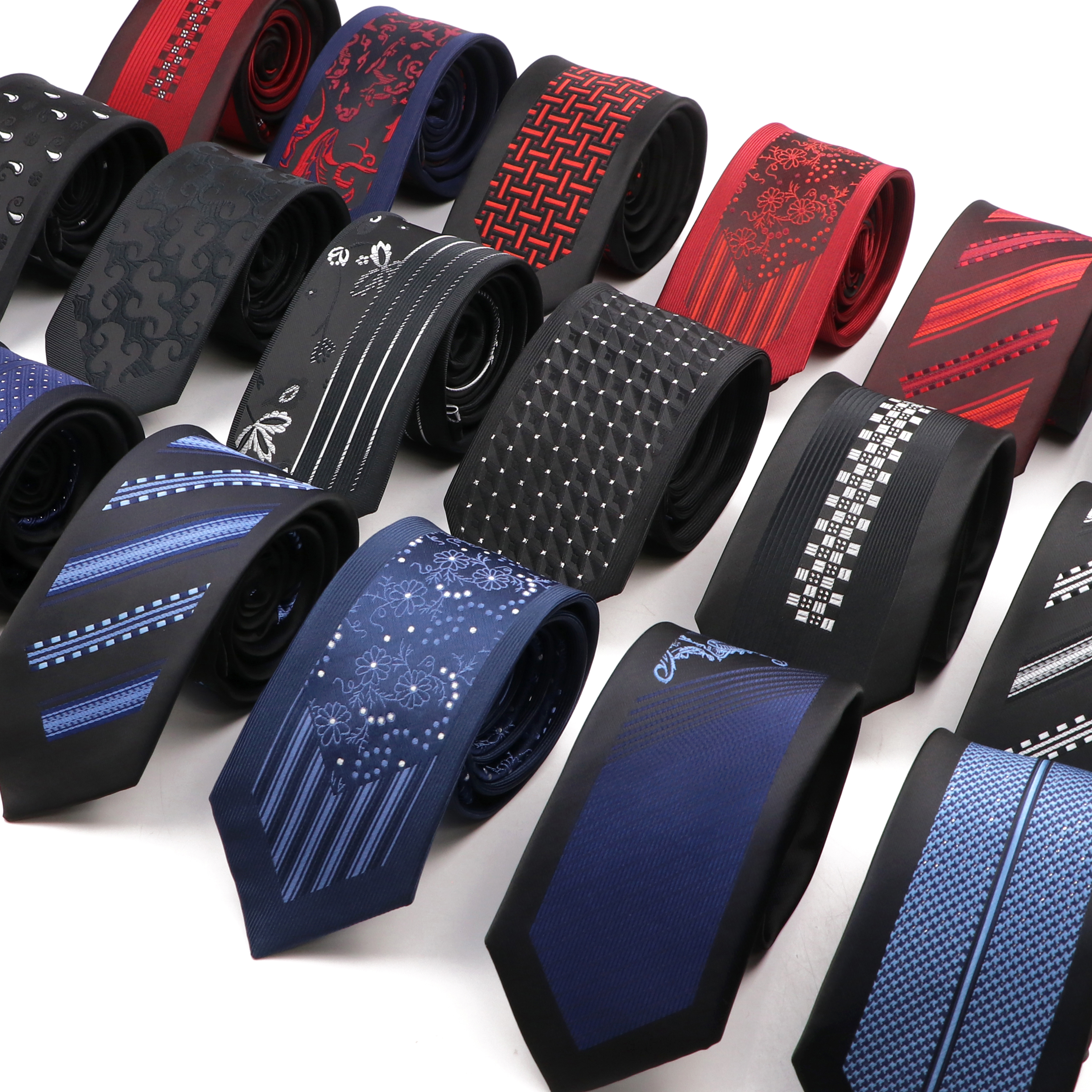 New Slim Ties For Men Luxuriou - Skinny Tie Men avis et prix
