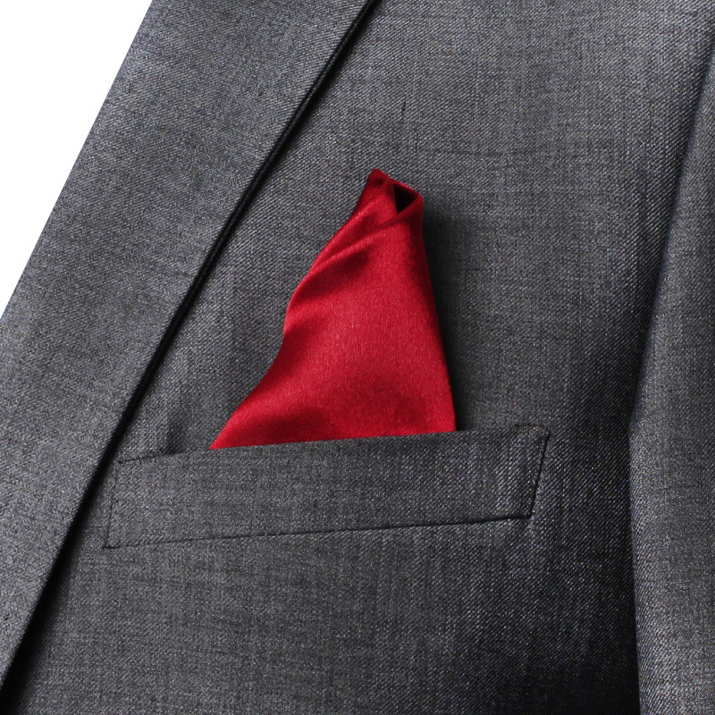 Satin Handkerchief For Men Can - Pocket Square Set avis et prix