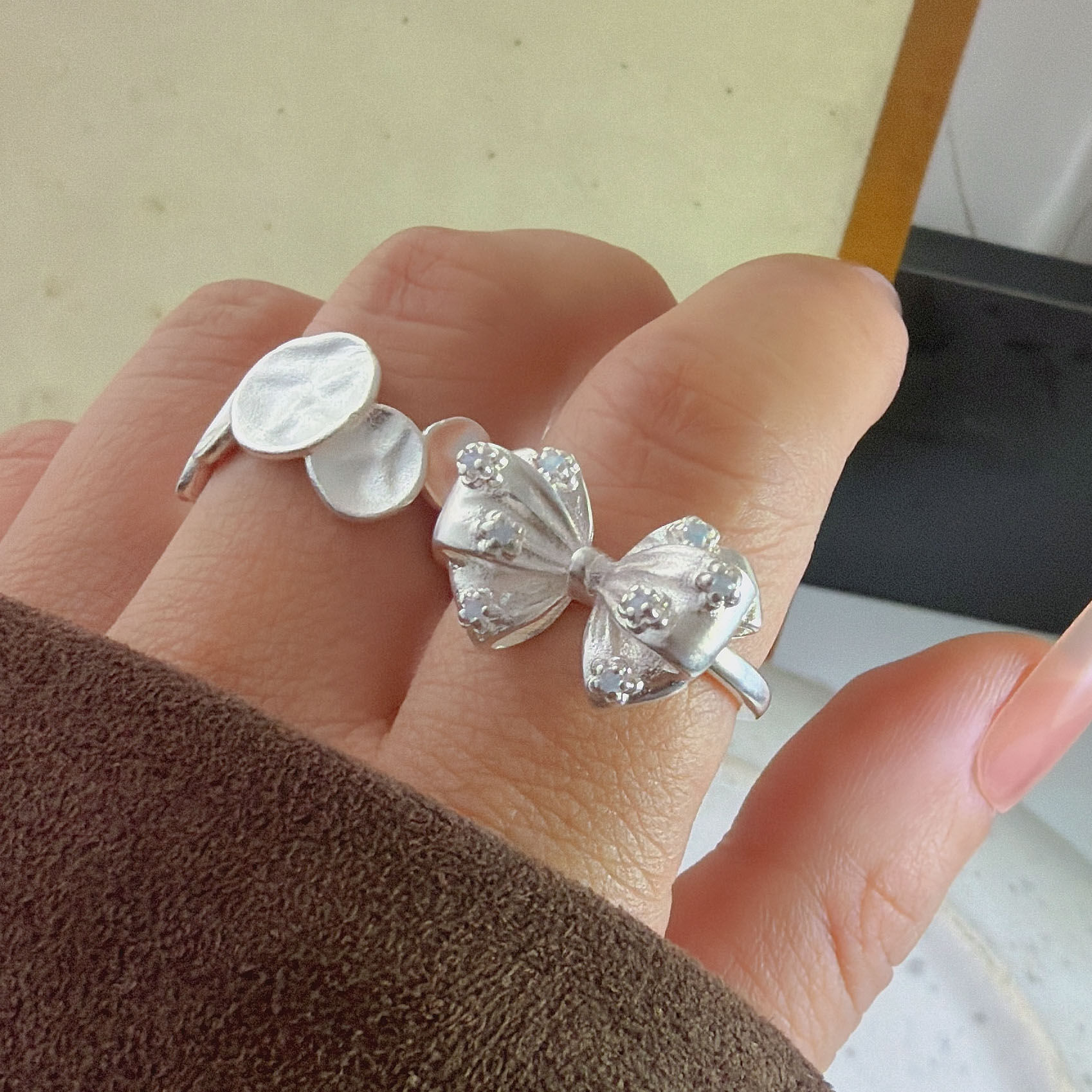 925 Sterling Silver Rings for  - Tie Clip Silver avis et prix