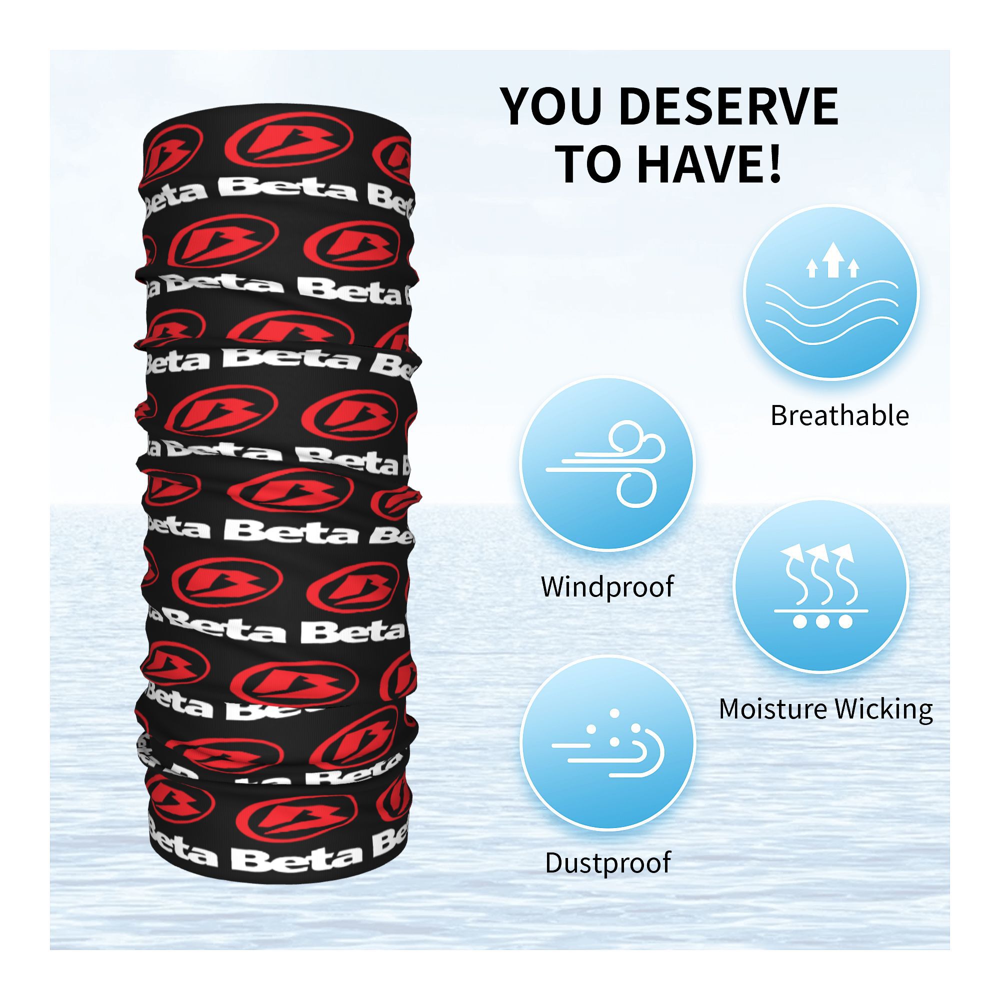 Custom New Motorcycle Racing B - Neck Warmer Tube avis et prix